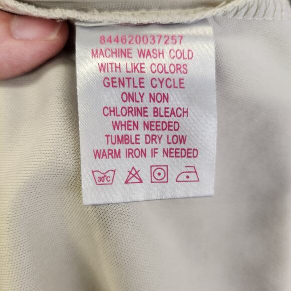 ULTRA PINK Dress Womens Large Babydoll Boho Fairycore Feminine Coquette Romantic - Picture 5 of 12